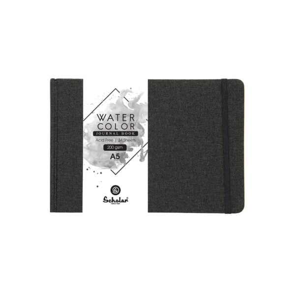 Scholar Watercolour Journal Sketchbook 300 GSM Cold Press Paper - Retail Maharaj