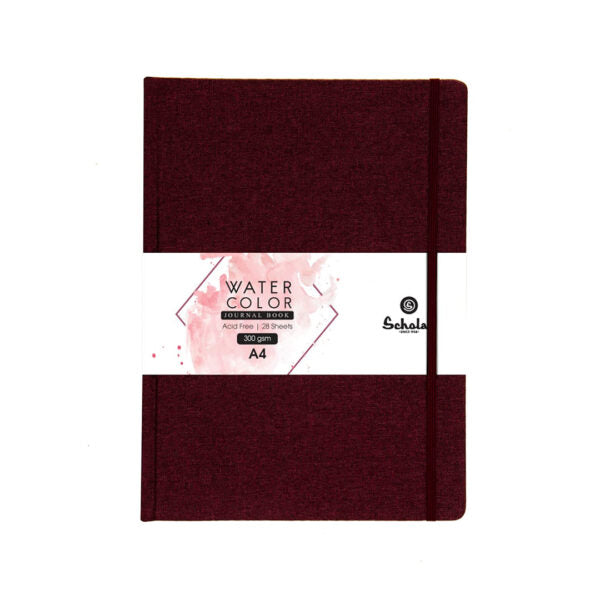 Scholar Watercolour Journal Sketchbook 300 GSM Cold Press Paper - Retail Maharaj