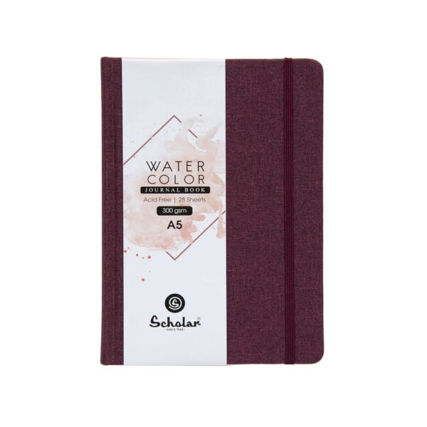 Scholar Watercolour Journal Sketchbook 300 GSM Cold Press Paper - Retail Maharaj