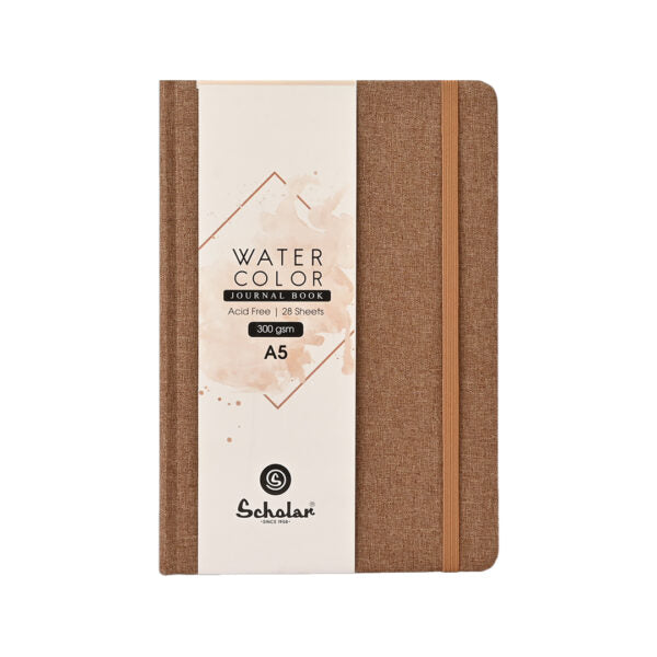 Scholar Watercolour Journal Sketchbook 300 GSM Cold Press Paper - Retail Maharaj