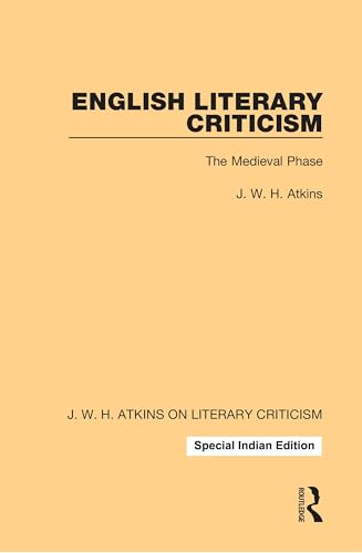 English Literary Criticism:The Medieval Phase - Retail Maharaj