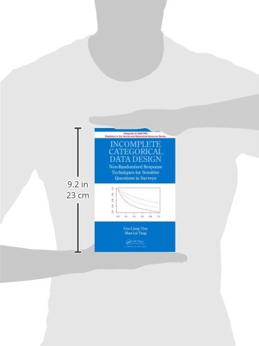 Incomplete Categorical Data Design: Non-Randomized Response Techniques for Sensitive Questions in Surveys: 11 (Chapman & Hall/CRC Statistics in the Social and Behavioral Sciences) - Retail Maharaj