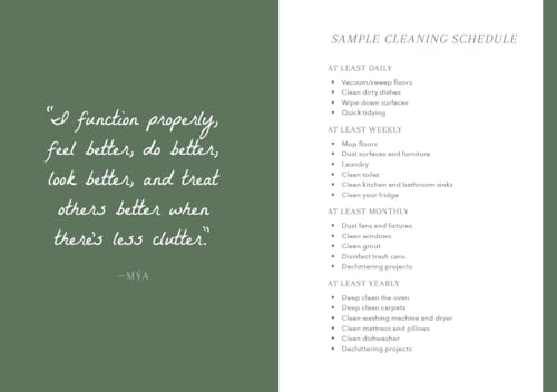 The Little Book of Cleaning Tips: A Guide to Keeping Your Space, Healthy, Tidy, & Calm