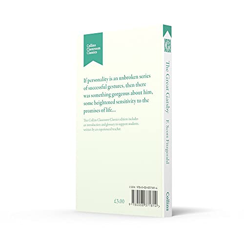 The Great Gatsby: A-level set text student edition (Collins Classroom Classics) - Retail Maharaj