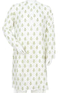 Cotton Viscose Kurta – White - Retail Maharaj