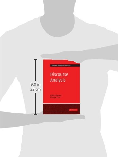 Cambridge Textbooks in Linguistics - Discourse Analysis