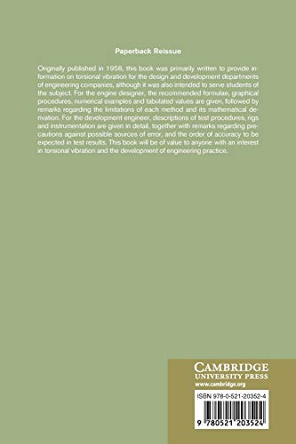 A Handbook on Torsional Vibration