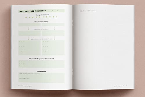 Mental Health Tracker: A Daily Journal to Manage Anxiety and Create Healthy Habits