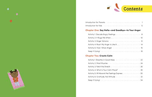 Anger Management Skills Workbook for Kids: 40 Awesome Activities to Help Children Calm Down, Cope, and Regain Control