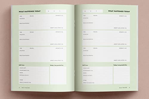 Mental Health Tracker: A Daily Journal to Manage Anxiety and Create Healthy Habits