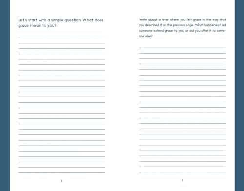 Choose Grace: A Journal for Not Being so Hard on Yourself (And Others, Too!)