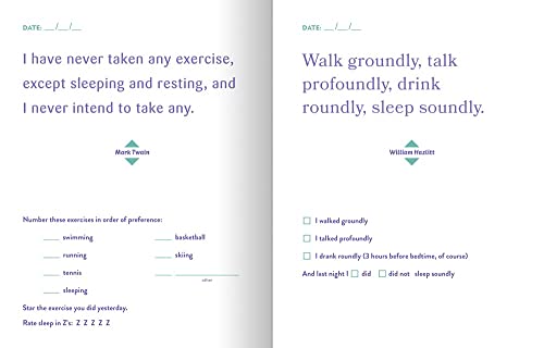 Do One Thing Every Day to Sleep Well Every Night: A Journal