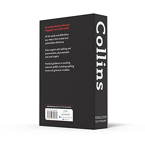 Collins English Dictionary Paperback Edition: 200,000 Words and Phrases for Everyday Use - Retail Maharaj