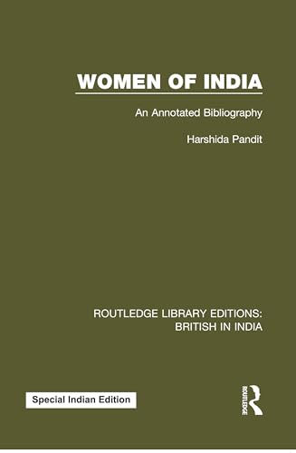 Women of India:An Annotated Bibliography - Retail Maharaj