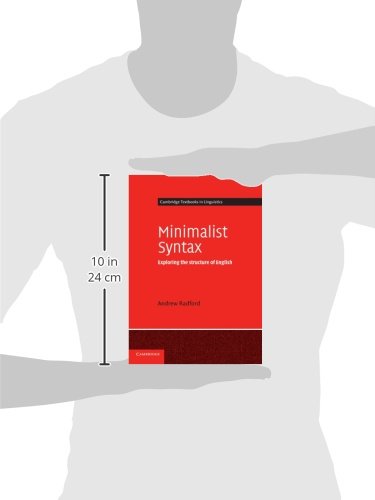 Minimalist Syntax: Exploring the Structure of English (Cambridge Textbooks in Linguistics)