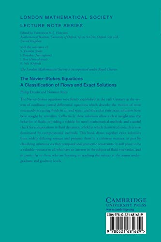 The Navier-Stokes Equations: A Classification of Flows And Exact Solutions