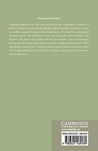 Modern Persian Prose Literature