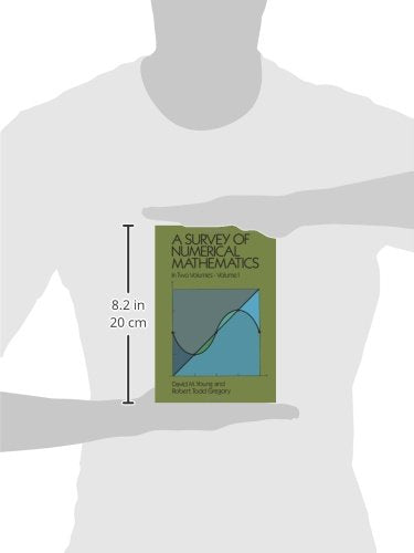 A Survey of Numerical Mathematics: 1 (Dover Books on Mathematics) - Retail Maharaj