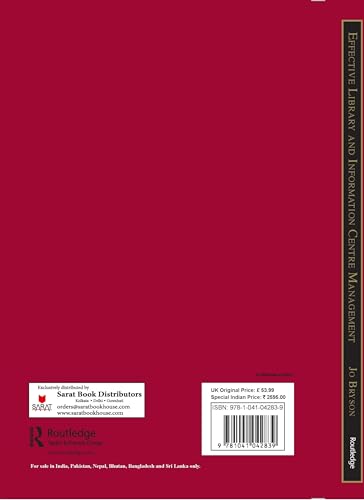 Effective Library and Information Centre Management - Retail Maharaj