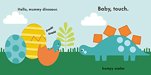 Baby Touch: Dinosaurs: A touch-and-feel playbook - Retail Maharaj