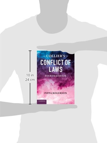 Collier's Conflict of Laws