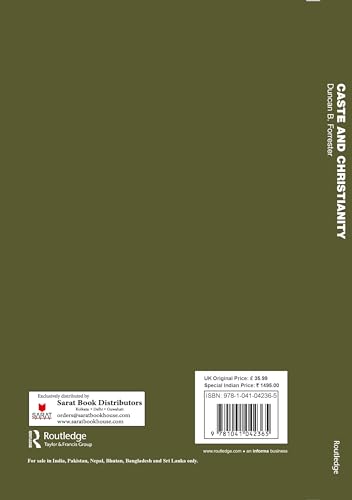 Caste and Christianity:Attitudes and Policies on Caste of Anglo-Saxon Protestant Missions in India - Retail Maharaj