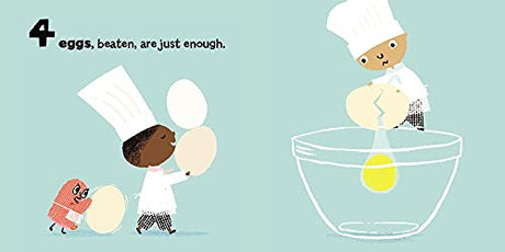 1234 Cake!: A Count-and-Bake Book (Little Bakers, 1) - Retail Maharaj