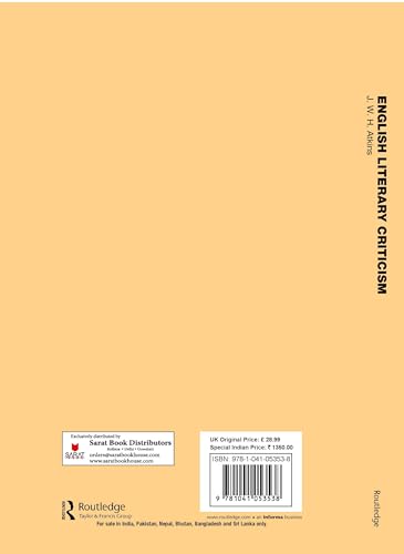 English Literary Criticism:The Medieval Phase - Retail Maharaj