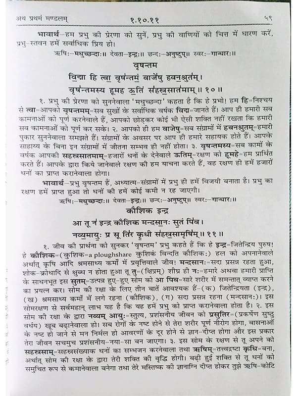 ऋग्वेदभाष्यम्  Rigvedbhashyam (set of 7 Vol.) - Retail Maharaj