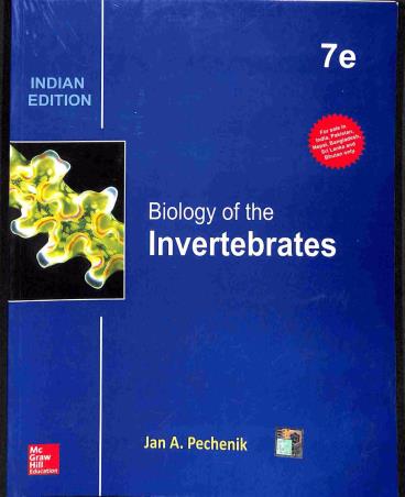 Biology Of The Invertebrates - Retail Maharaj
