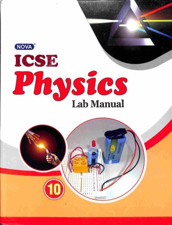 Nova ICSE Physics Lab Manual 10 (NEP) - Retail Maharaj
