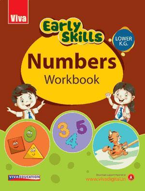Early Skills Numbers Workbook : Lower K.G. - Retail Maharaj