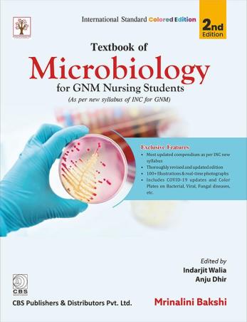 Textbook Of Microbiology For GNM Nursing Students - Retail Maharaj