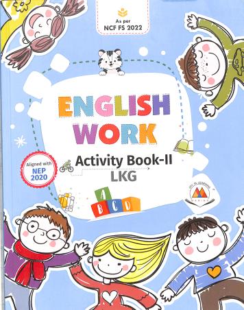 English Work Activity Book 2 (LKG) - Retail Maharaj
