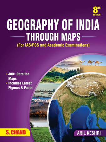 Geography of India Through Maps - Retail Maharaj