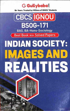 BSOG 171 Indian Society : Images And Realities (CBCS IGNOU) - Retail Maharaj
