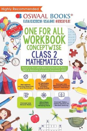 Oswaal One For All Workbook Conceptwise Mathematics Class 2 (NEP & NCF) - Retail Maharaj