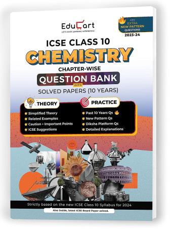 ICSE Class 10 Chemistry Chapter-Wise Question Bank With Solved Papers - Retail Maharaj