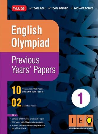 English Olympiad Previous Years' Papers Class 1 - Retail Maharaj