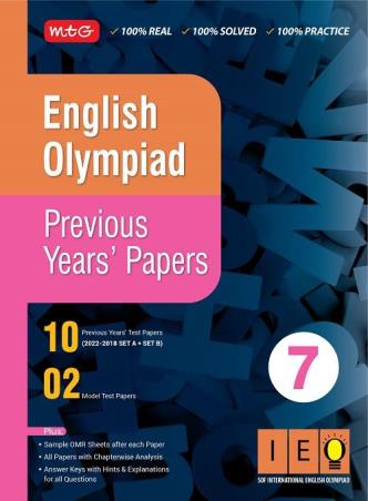 English Olympiad Previous Years' Papers Class 7 - Retail Maharaj