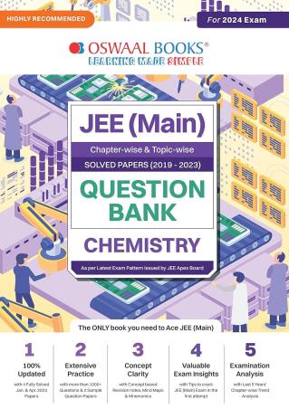 Oswaal JEE (Main) Question Bank Chemistry (For 2024 Exam) - Retail Maharaj