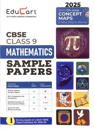 Mathematics Sample Papers CBSE Class 9 (2025) - Retail Maharaj