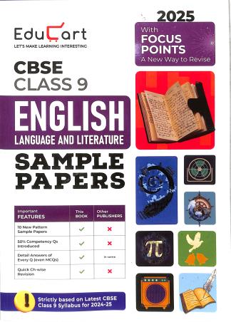 English Language And Literature Sample Papers CBSE Class 9 (2025) - Retail Maharaj