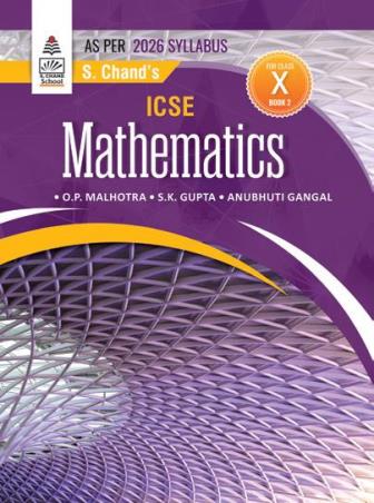 ICSE Mathematics Book 2 Class 10 (2026 Syllabus) - Retail Maharaj