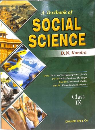 A Textbook Of Social Science Class 9 (2025 Edition) - Retail Maharaj
