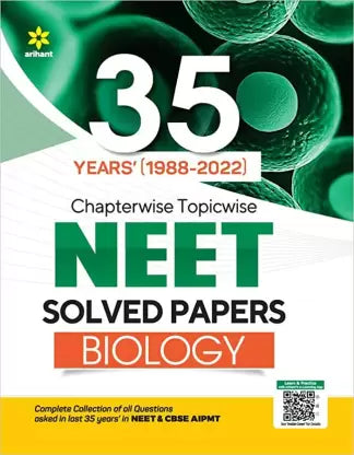 35 Years Neet Chapterwise Topicwise Biology - Retail Maharaj