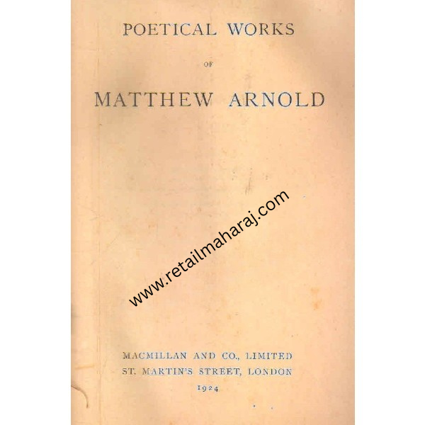 poetical works - Retail Maharaj