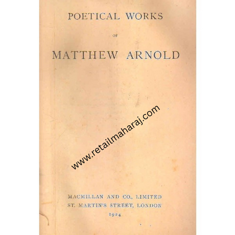 poetical works - Retail Maharaj