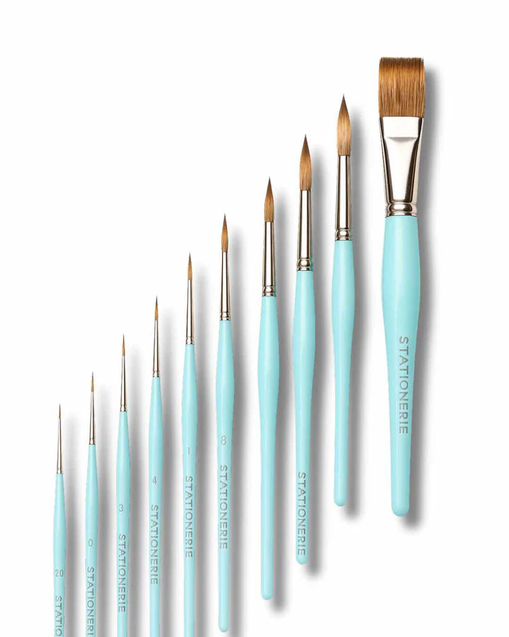 Stationerie Hybrid Mix Brush Set of 10 Mangosta Mix Media - Retail Maharaj