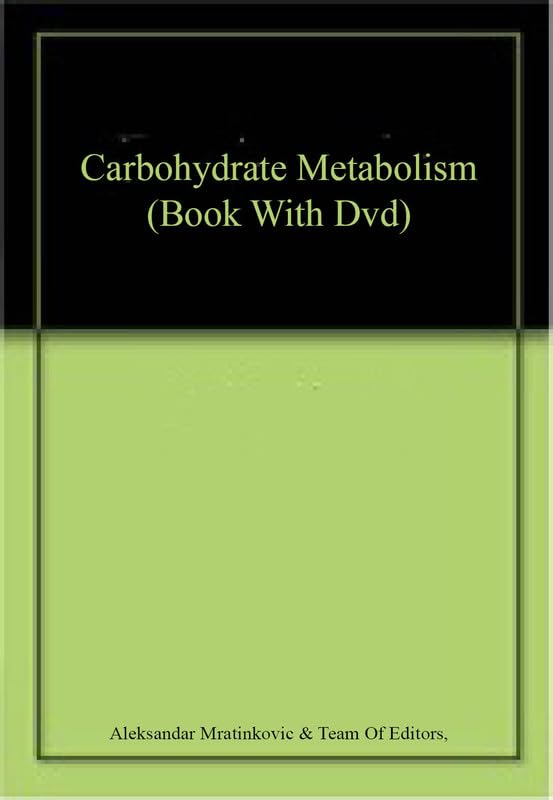 Carbohydrate Metabolism (Book With Dvd) - Retail Maharaj